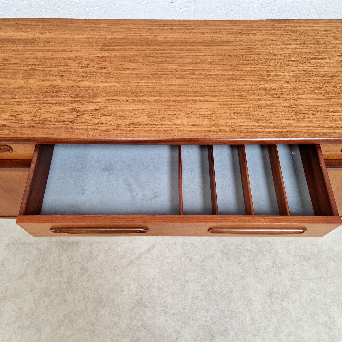 V.B Wilkins G Plan Fresco Pyramid Teak Vintage Danish Design Mid Century Sideboard Credenza