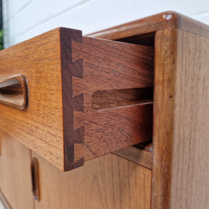 V.B Wilkins G Plan Fresco Pyramid Teak Vintage Danish Design Mid Century Sideboard Credenza