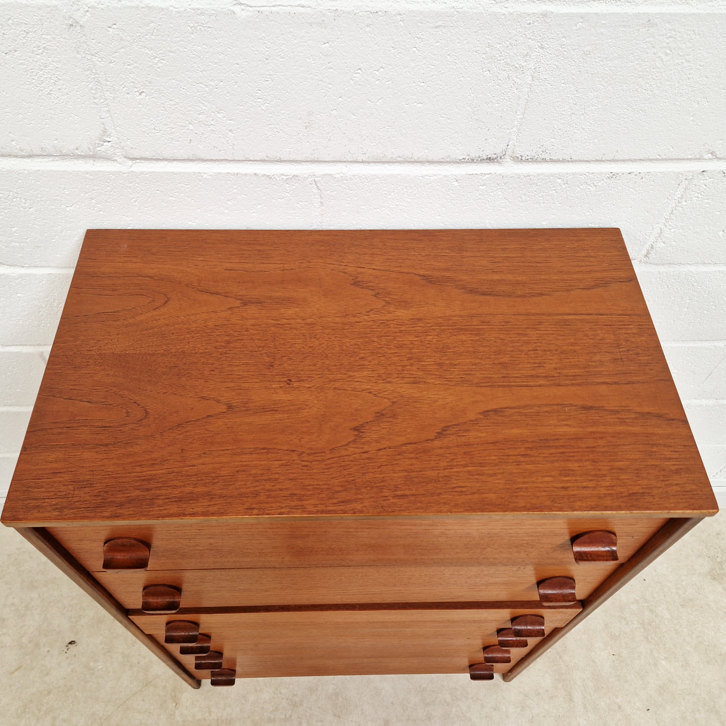 John & Silvia Read Stag Cantata Vintage Mid Century Danish Design Chest Drawers