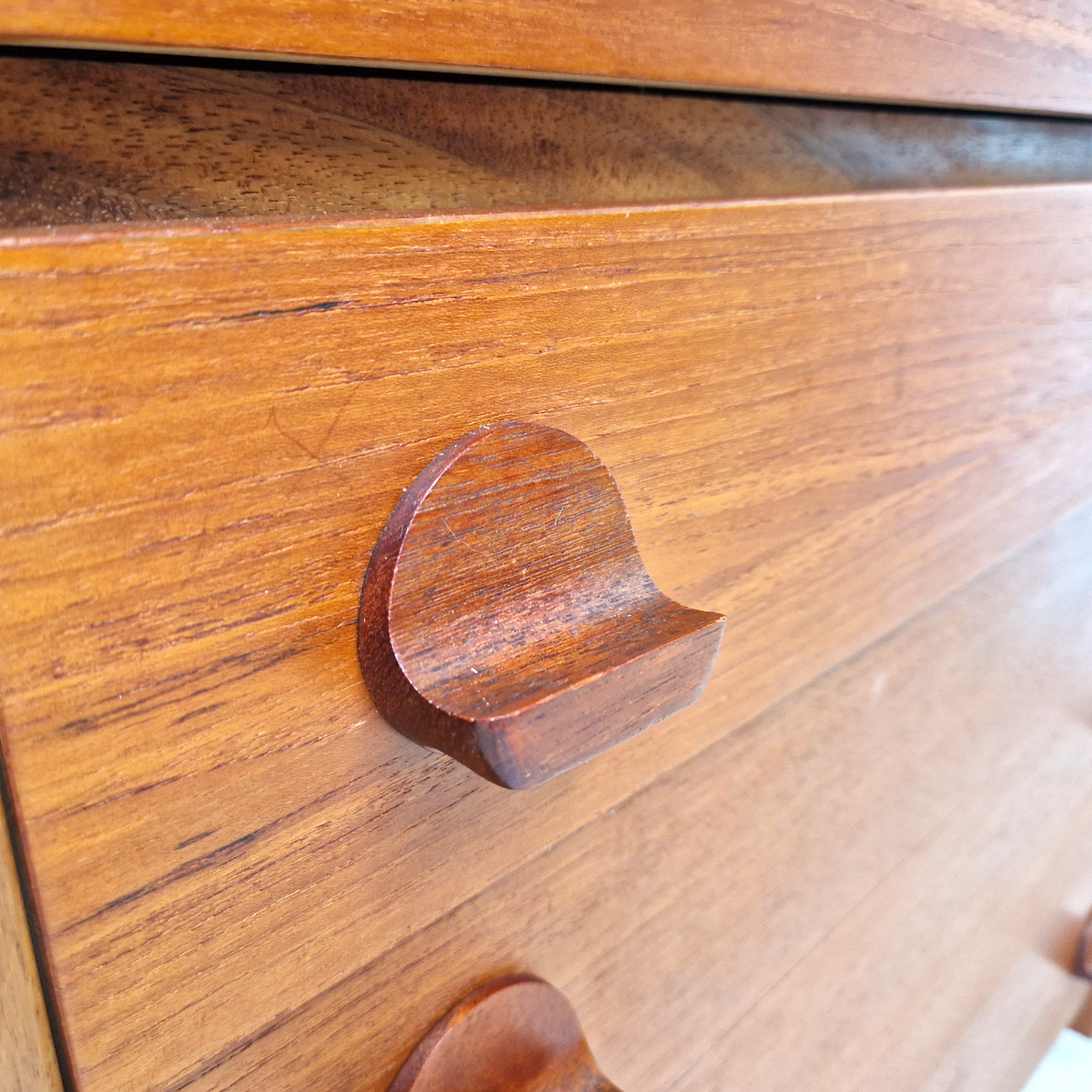 John & Silvia Read Stag Cantata Vintage Mid Century Danish Design Chest Drawers