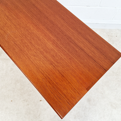 G Plan Fresco Red Label Vintage Mid Century Pyramid Teak Compact Sideboard Cabinet