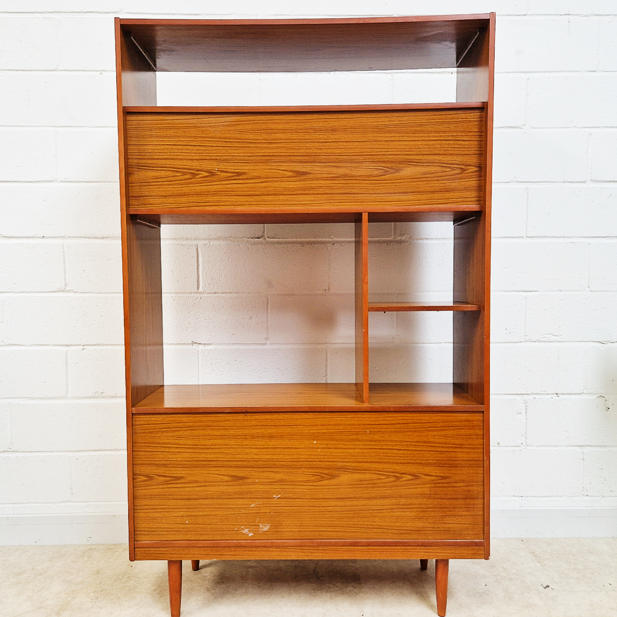 Schreiber Vintage Mid Century Danish Design Room Divider Sideboard