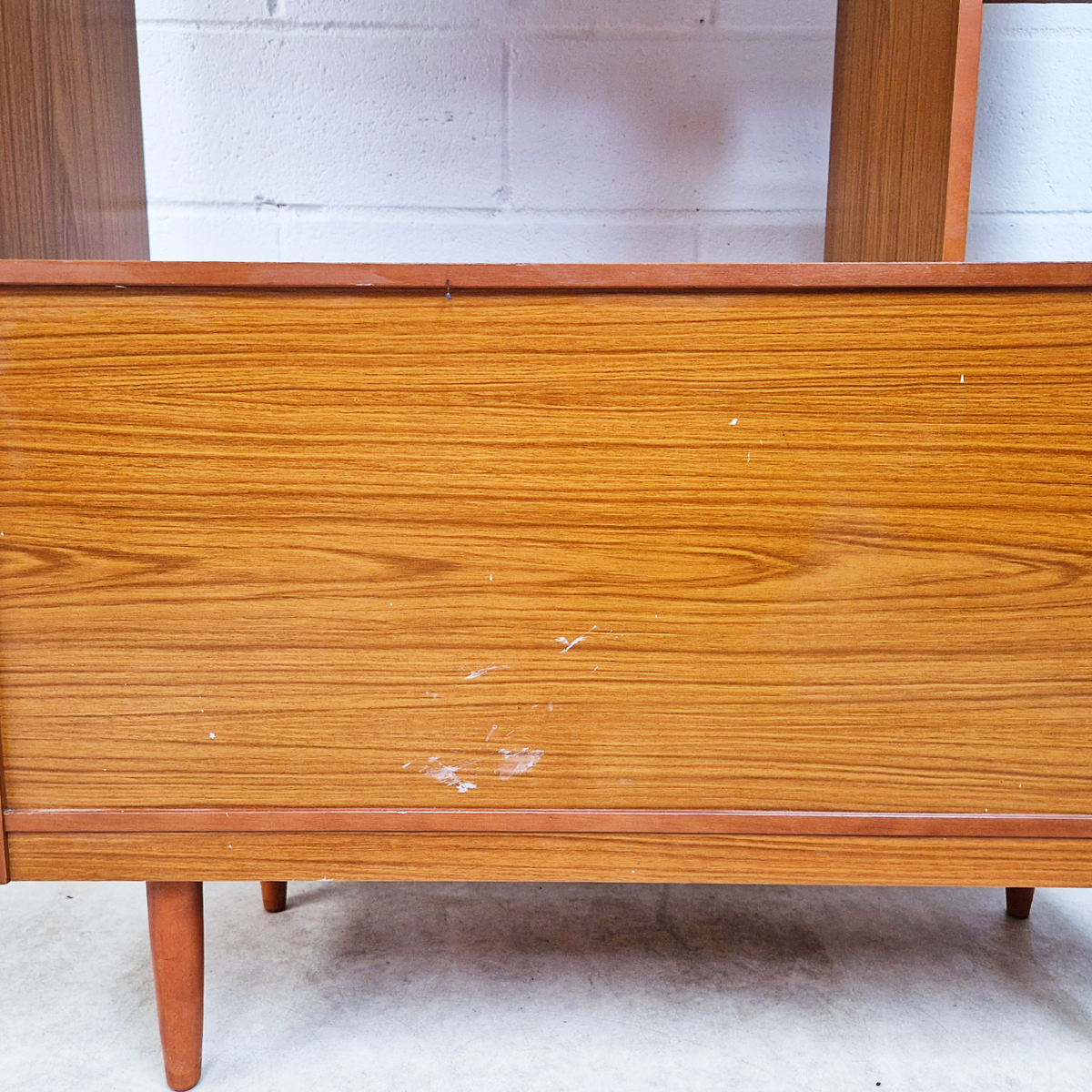 Schreiber Vintage Mid Century Danish Design Room Divider Sideboard