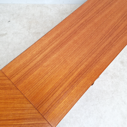 G Plan Fresco Vintage Mid Century Pyramid Teak Danish Design Extended Sideboard LP Storage PG339