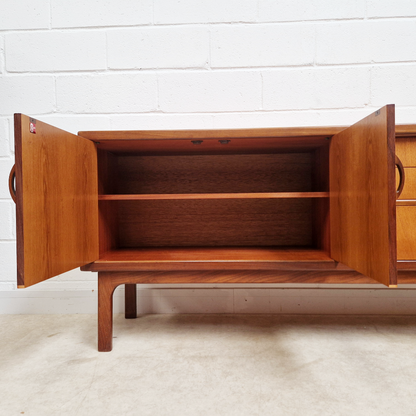 G Plan Sierra Red Label Vintage Mid Century Teak Danish Design Retro Long John Sideboard PG332