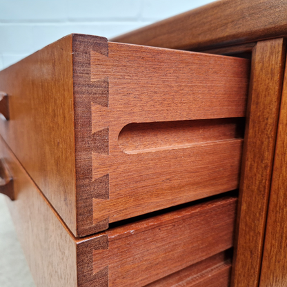 G Plan Sierra Red Label Vintage Mid Century Teak Danish Design Retro Long John Sideboard PG332