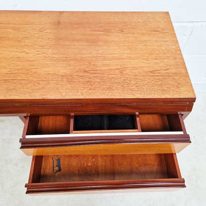 White & Newton Vintage Mid Century Nordic Design Desk Vanity