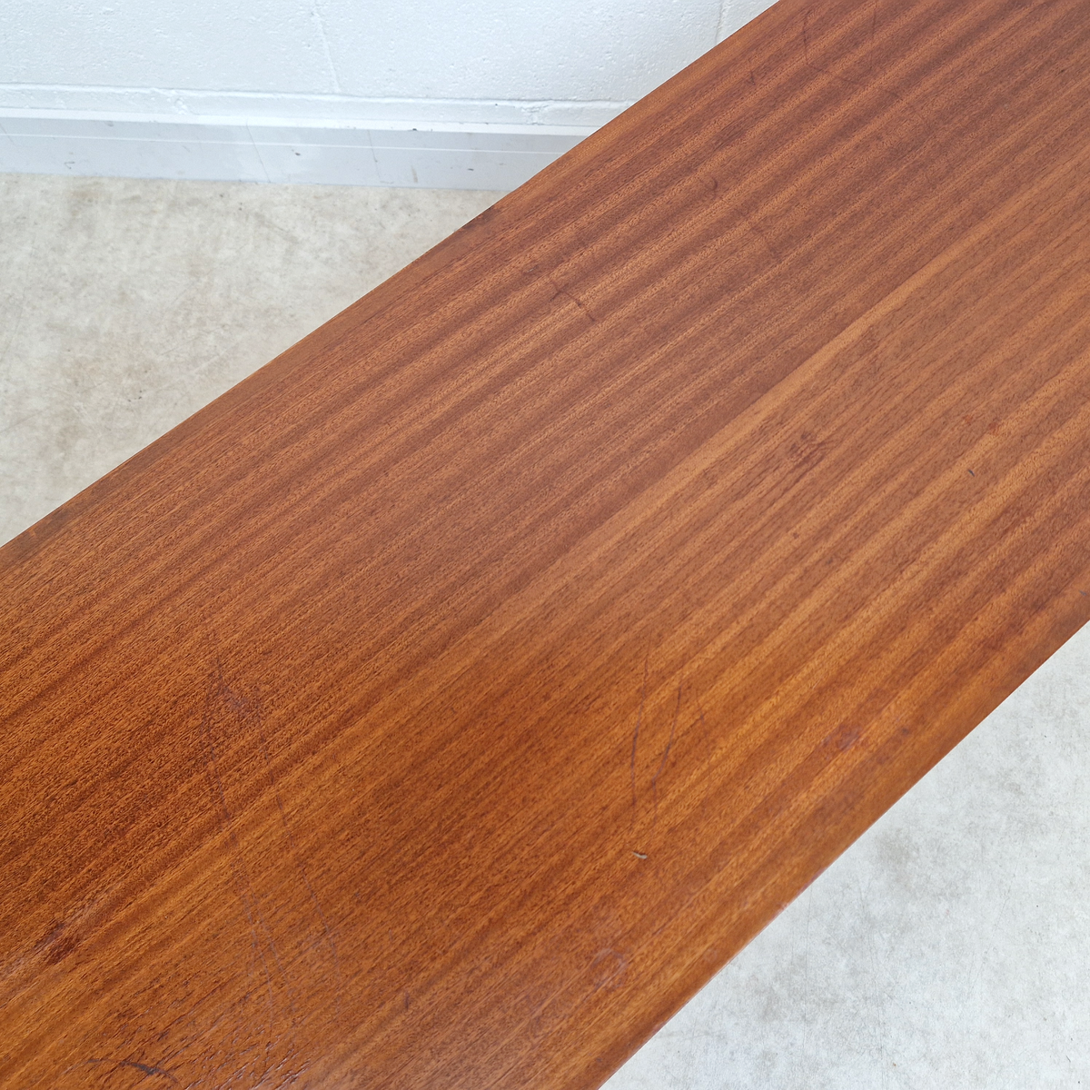 Gunther Hoffsted for Uniflex Vintage Mid Century Teak & Walnut 1960s Danish Design Desk PG341