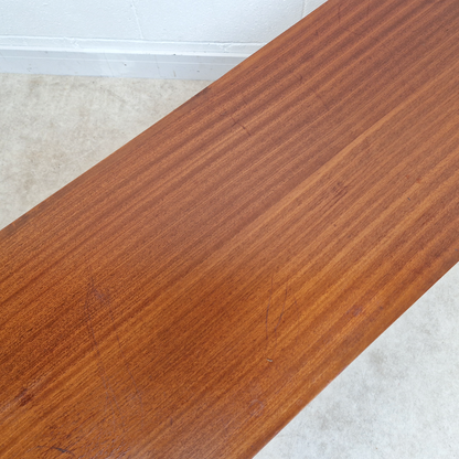 Gunther Hoffsted for Uniflex Vintage Mid Century Teak & Walnut 1960s Danish Design Desk PG341