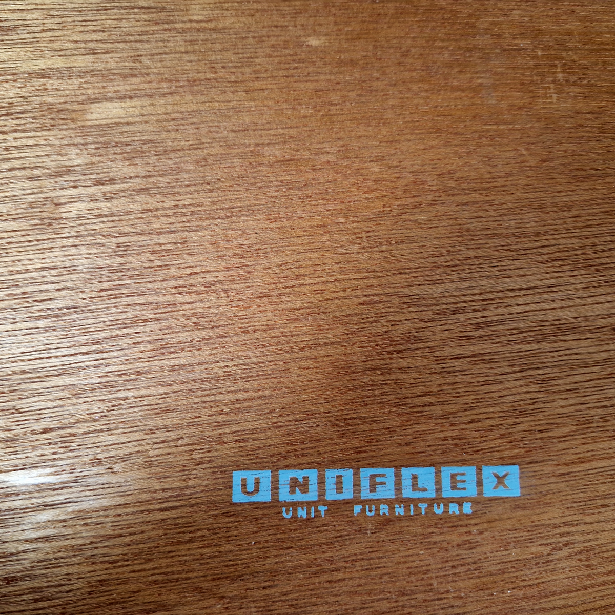 Gunther Hoffsted for Uniflex Vintage Mid Century Teak & Walnut 1960s Danish Design Desk PG341
