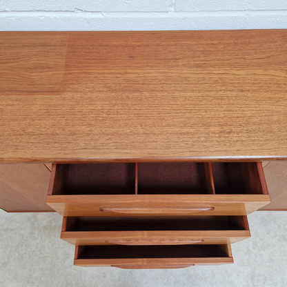 V.B Wilkins G Plan Red Label Vintage Mid Century Danish Design Sideboard Credenza PG318