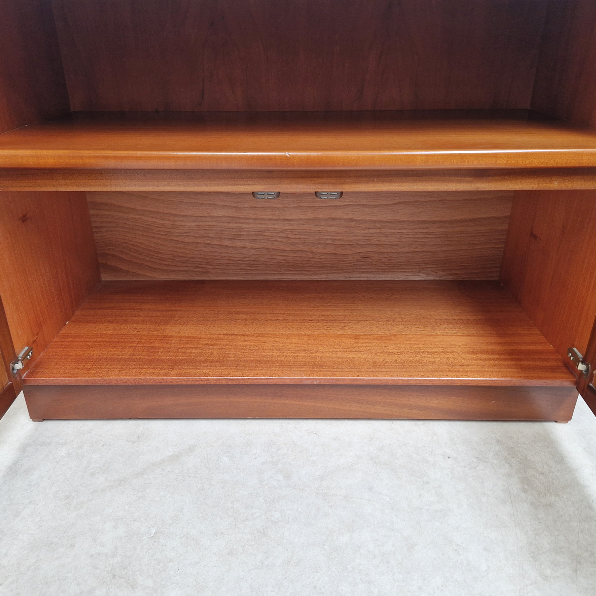 Nathan Vintage Mid Century Medium Teak Compact Sideboard Entertainment Unit