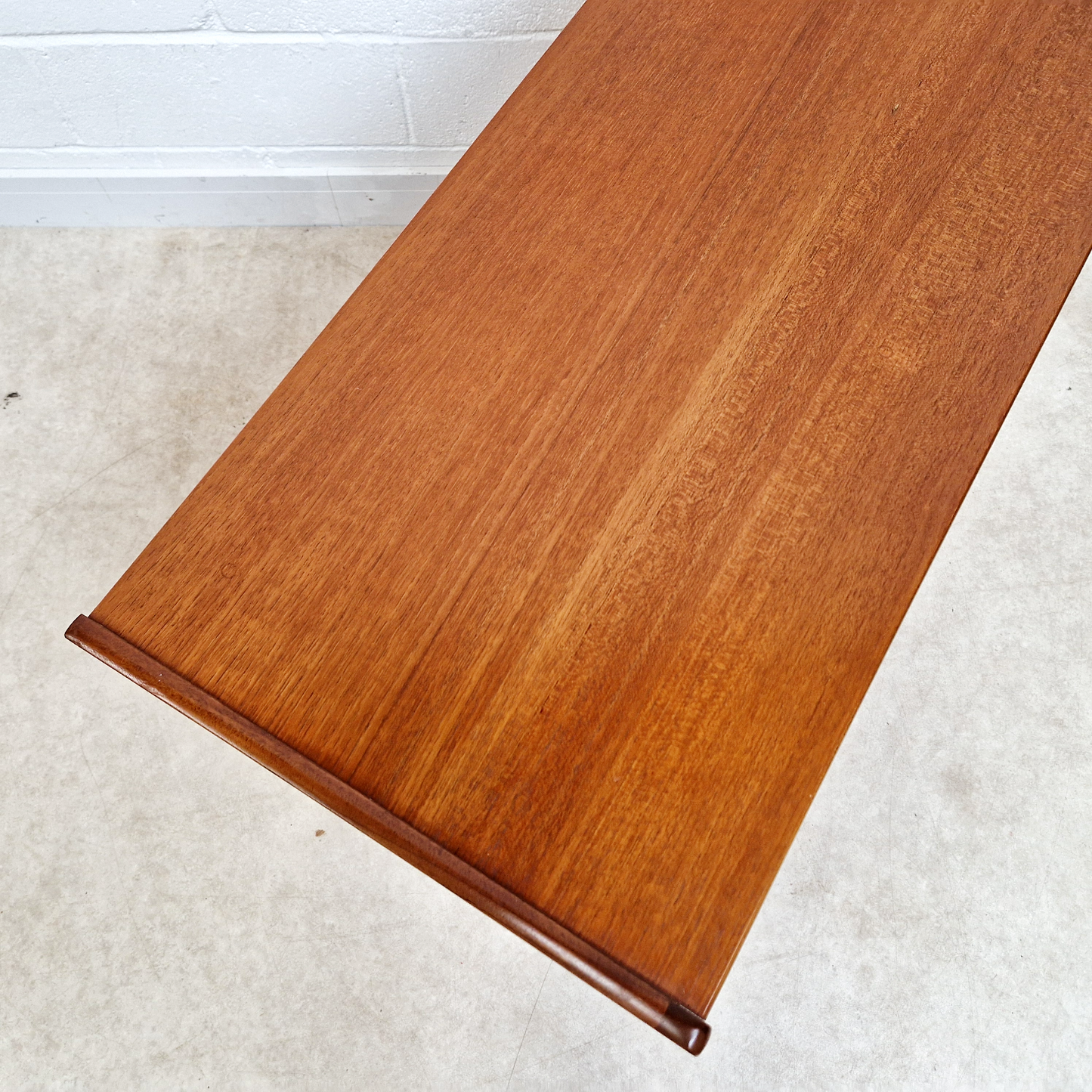Nathan Vintage Mid Century Medium Teak Compact Sideboard Entertainment Unit