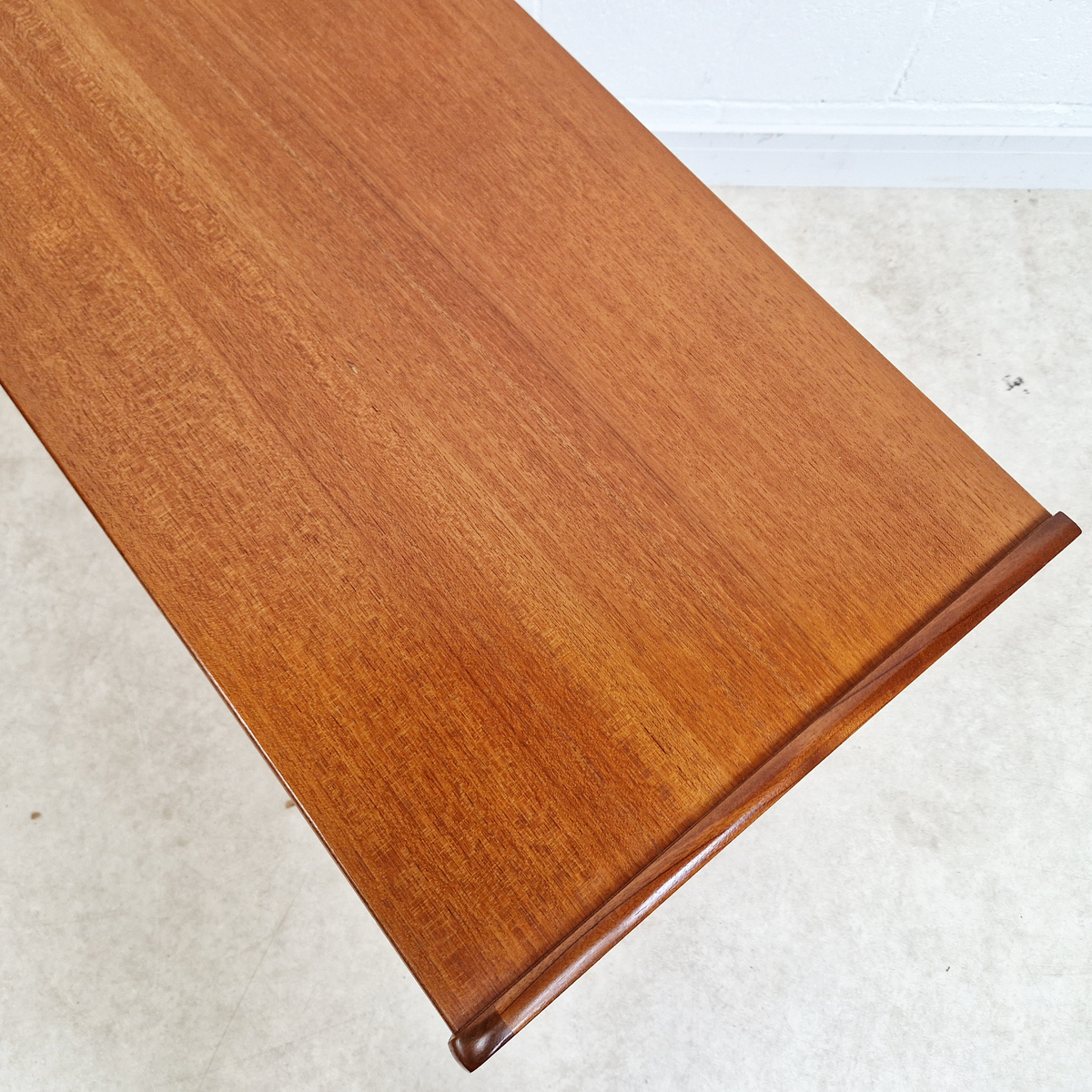 Nathan Vintage Mid Century Medium Teak Compact Sideboard Entertainment Unit