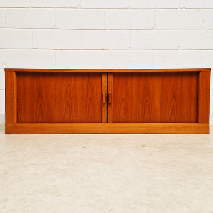 G Plan Vintage Mid Century Pyramid Teak Sideboard Media Unit LP Storage PG326
