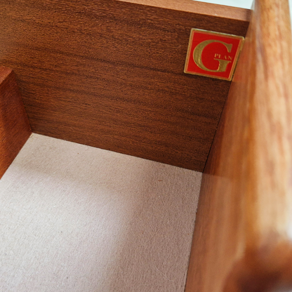 G Plan Vintage Mid Century Pyramid Teak Sideboard Media Unit LP Storage PG326