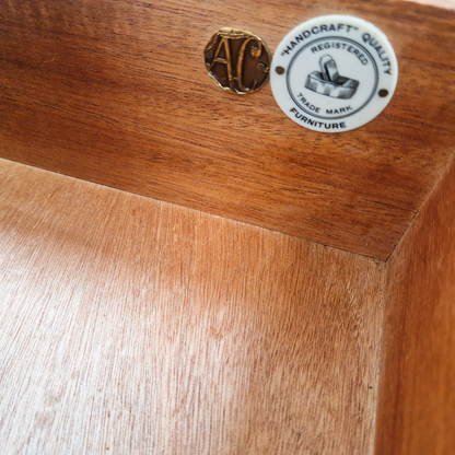 Alfred Cox for Heal's Vintage 1950s Mid Century Nordic Design Chest of Drawers