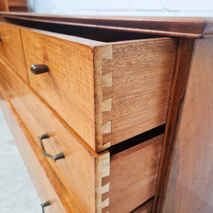 Alfred Cox for Heal's Vintage 1950s Mid Century Nordic Design Chest of Drawers