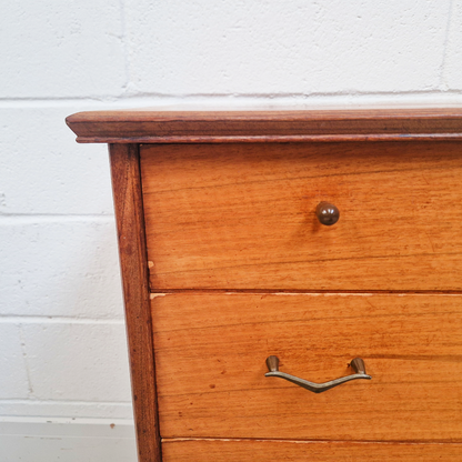 Alfred Cox for Heal's Vintage 1950s Mid Century Nordic Design Chest of Drawers