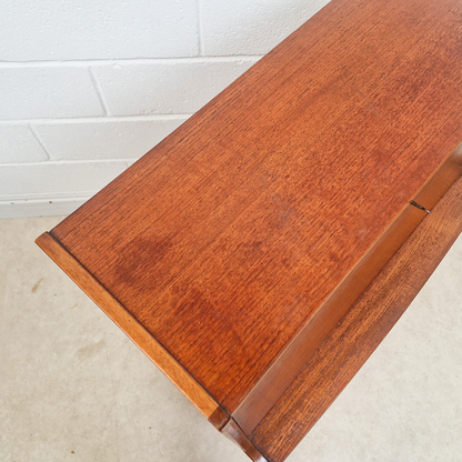 Jentique Vintage Mid Century Medium Teak 1960s Danish Design Writing Bureau Sideboard