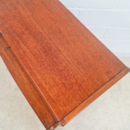Jentique Vintage Mid Century Medium Teak 1960s Danish Design Writing Bureau Sideboard