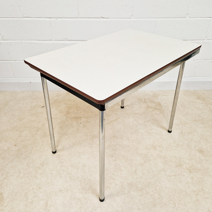Tavo Meubel Vintage 1960s Formica & Chrome Extending Dining Kitchen Table & Chair Set