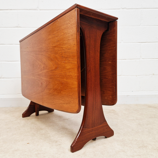 G Plan Fresco Danish Design Vintage Medium Teak Mid Century Drop Leaf Table
