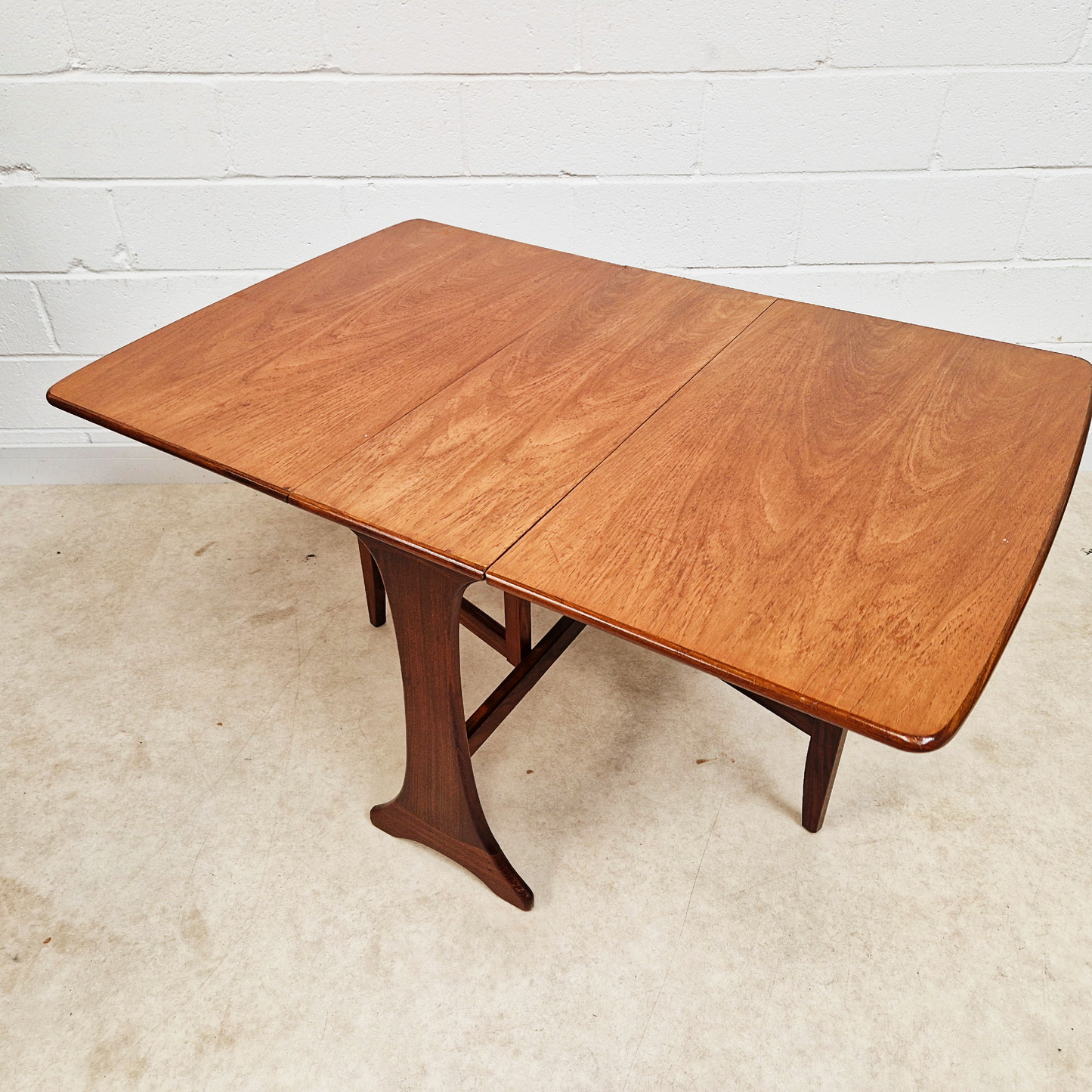G Plan Fresco Danish Design Vintage Medium Teak Mid Century Drop Leaf Table