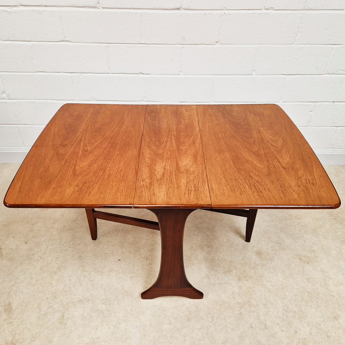 G Plan Fresco Danish Design Vintage Medium Teak Mid Century Drop Leaf Table