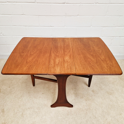 G Plan Fresco Danish Design Vintage Medium Teak Mid Century Drop Leaf Table