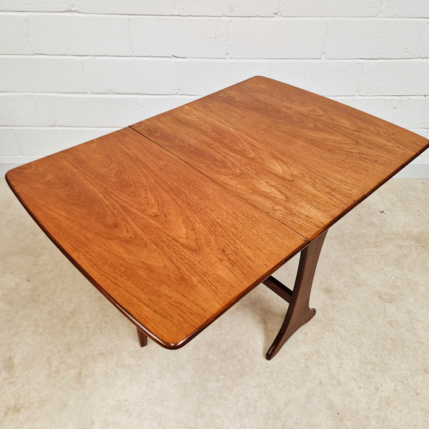 G Plan Fresco Danish Design Vintage Medium Teak Mid Century Drop Leaf Table