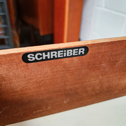 Schreiber Vintage Mid Century Scandinavian Design Sideboard Credenza