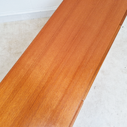 McIntosh Vintage Mid Century Golden Teak Long John Sideboard Buffet Credenza