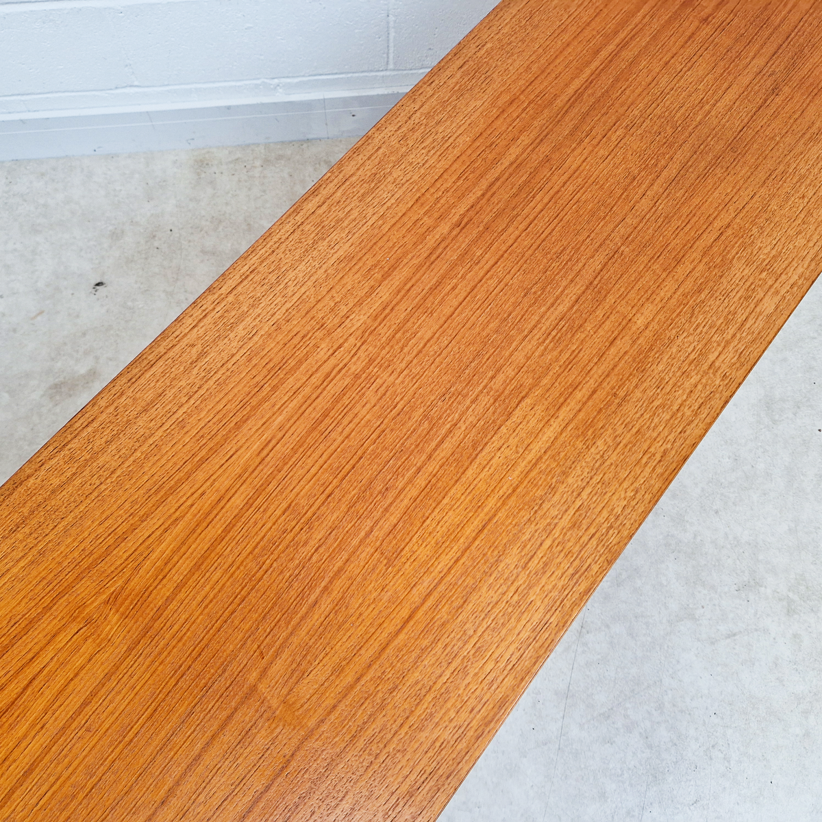 Vintage Mid Century Golden Teak Danish Design Sideboard Credenza