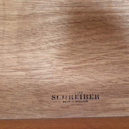 Schreiber Mid Century Vintage Danish Design Tallboy Retro Chest Drawers