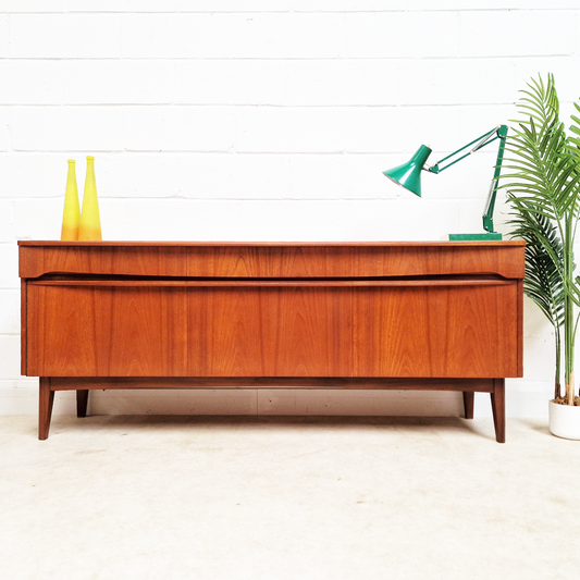 Remploy Vintage 1960s Mid Century Danish Design Sideboard Buffet Credenza