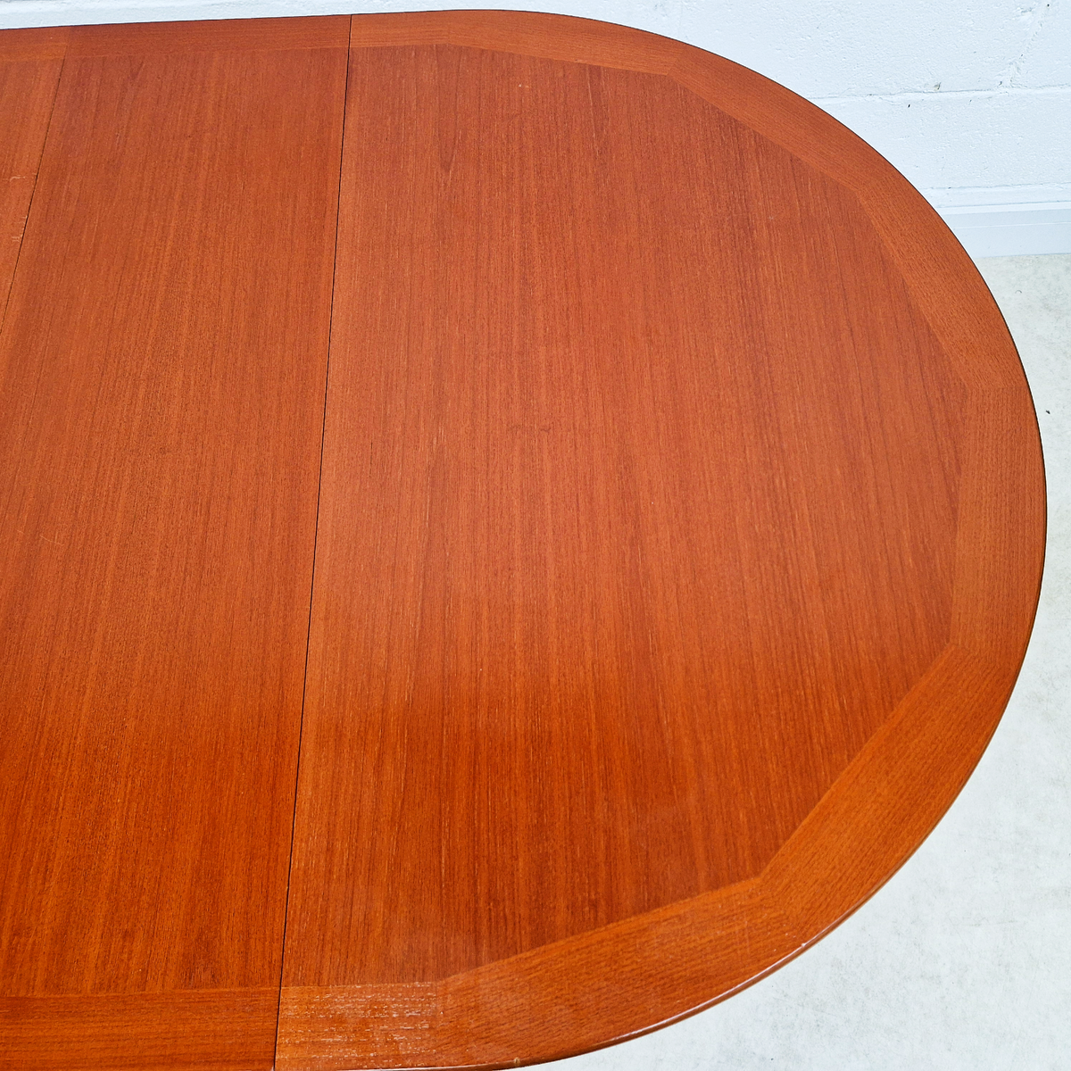 G Plan Vintage Mid Century Medium Teak Danish Design Drop Leaf Oval Dining Table