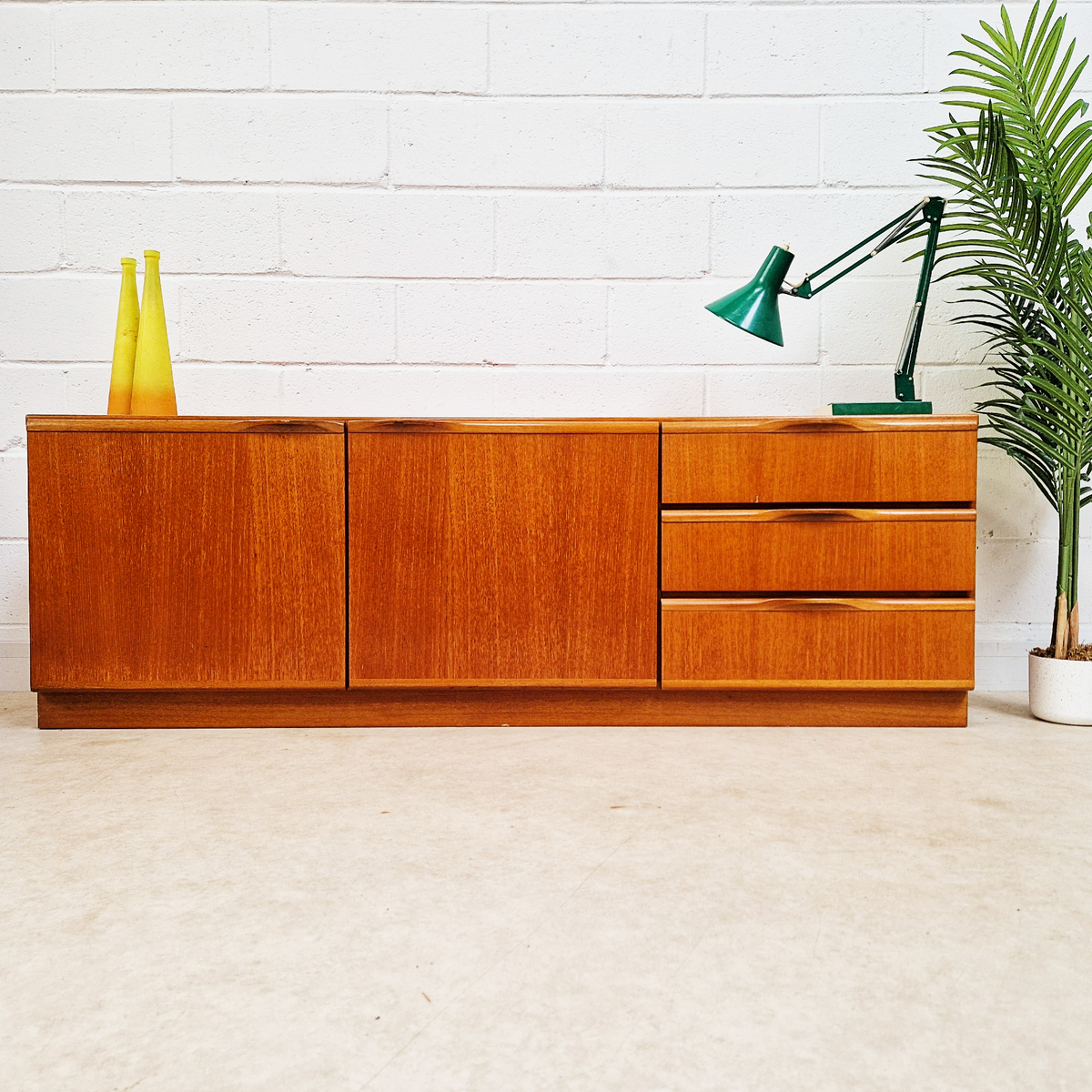 McIntosh Vintage Mid Century Danish Design Medium Teak Retro Sideboard Credenza