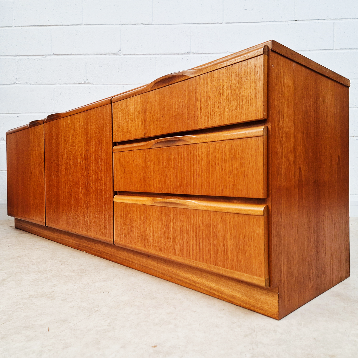 McIntosh Vintage Mid Century Danish Design Medium Teak Retro Sideboard Credenza