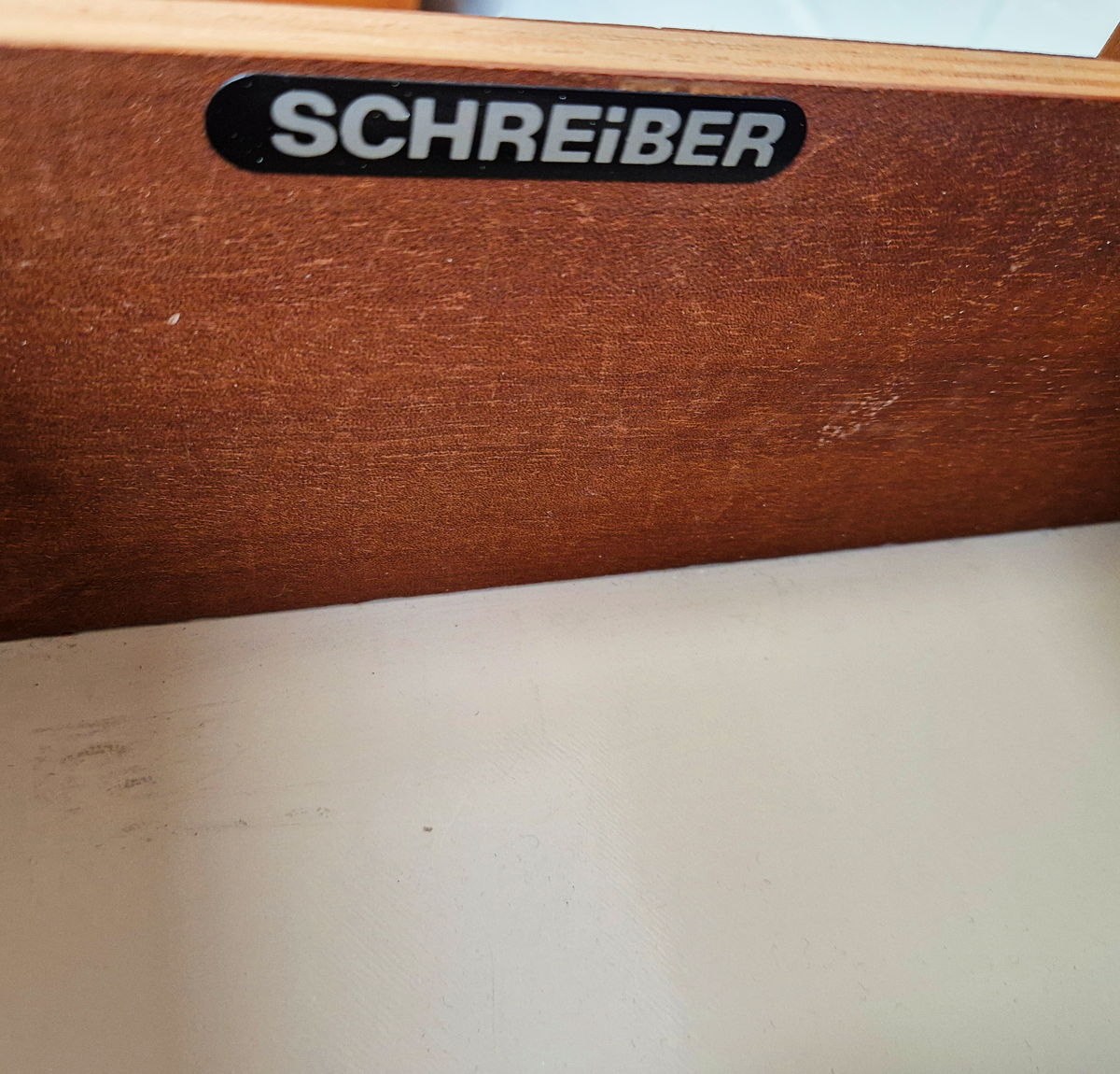 Schreiber Mid Century Vintage Danish Design Tallboy Retro Chest Drawers