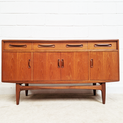 V.B Wilkins G Plan Fresco Pyramid Teak Vintage Danish Design Mid Century Sideboard Credenza