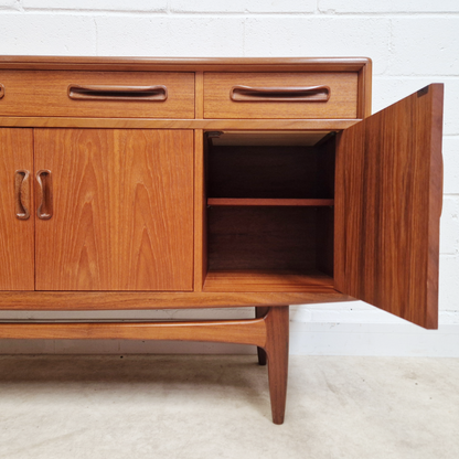 V.B Wilkins G Plan Fresco Pyramid Teak Vintage Danish Design Mid Century Sideboard Credenza