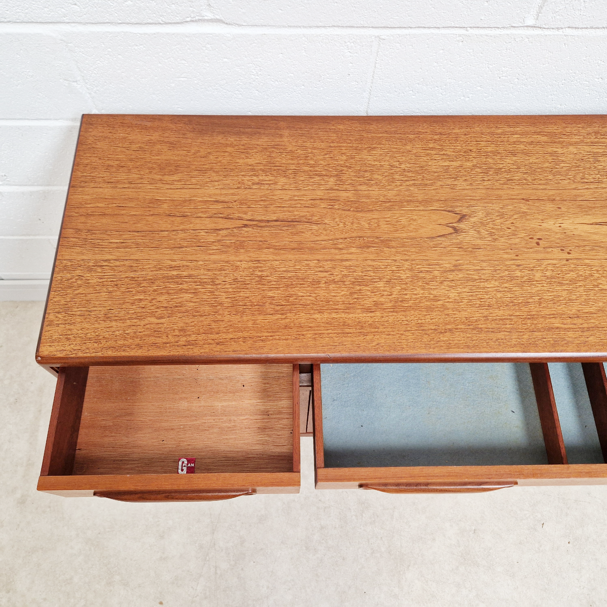 V.B Wilkins G Plan Fresco Pyramid Teak Vintage Danish Design Mid Century Sideboard Credenza