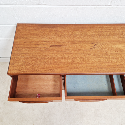 V.B Wilkins G Plan Fresco Pyramid Teak Vintage Danish Design Mid Century Sideboard Credenza