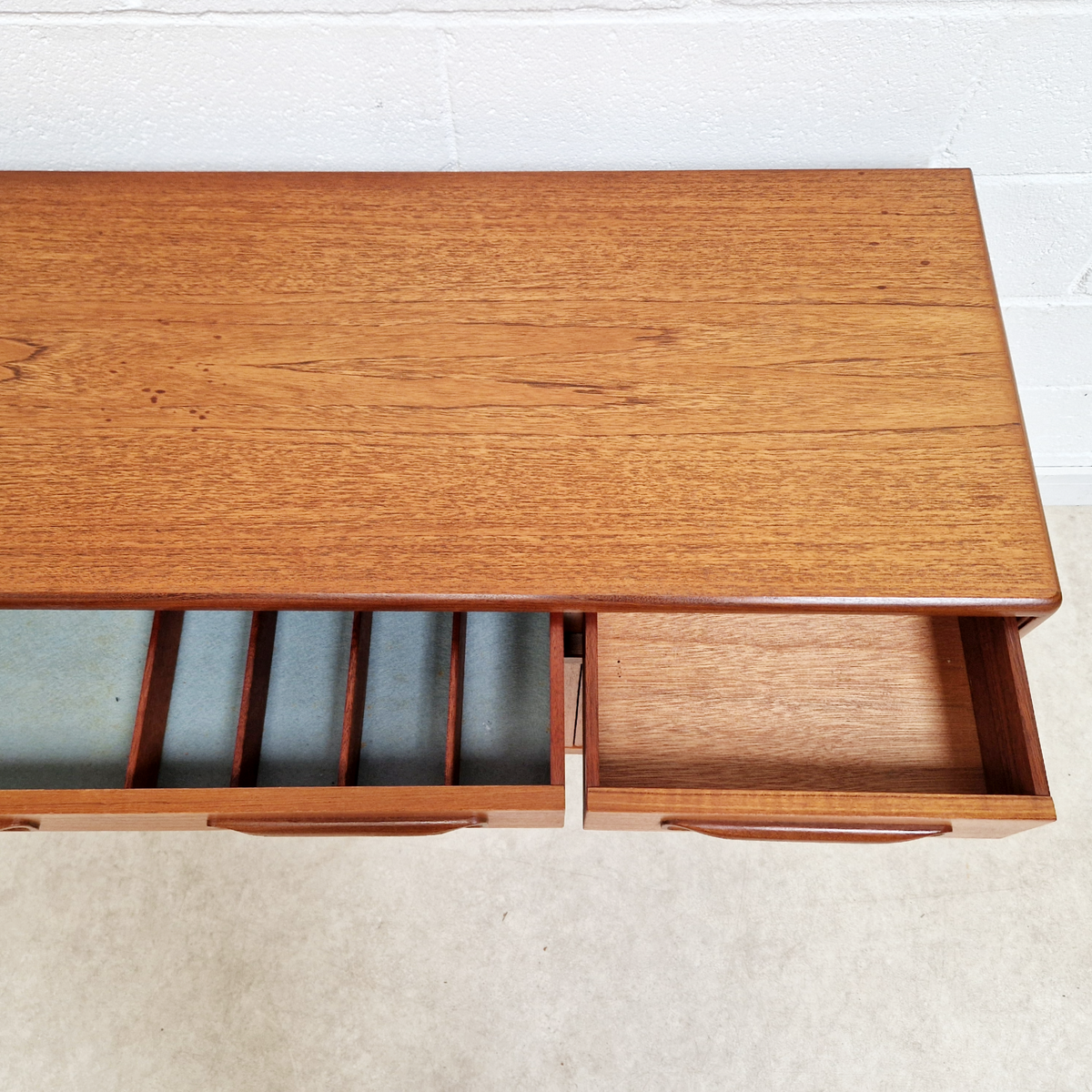 V.B Wilkins G Plan Fresco Pyramid Teak Vintage Danish Design Mid Century Sideboard Credenza