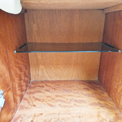 Schreiber Vintage Mid Century Danish Design Medium Teak Long Retro Sideboard Buffet Credenza