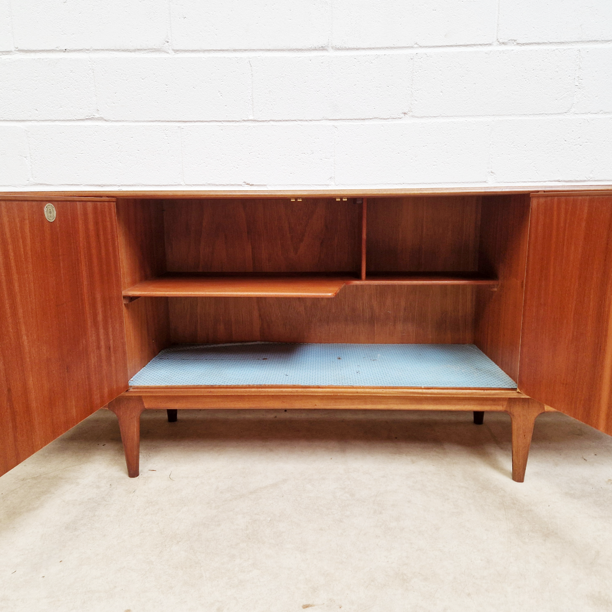 Tom Robertson for McIntosh Dunvegan Nordic Design Mid Century 1960s Teak Sideboard Credenza