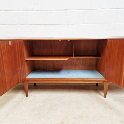 Tom Robertson for McIntosh Dunvegan Nordic Design Mid Century 1960s Teak Sideboard Credenza