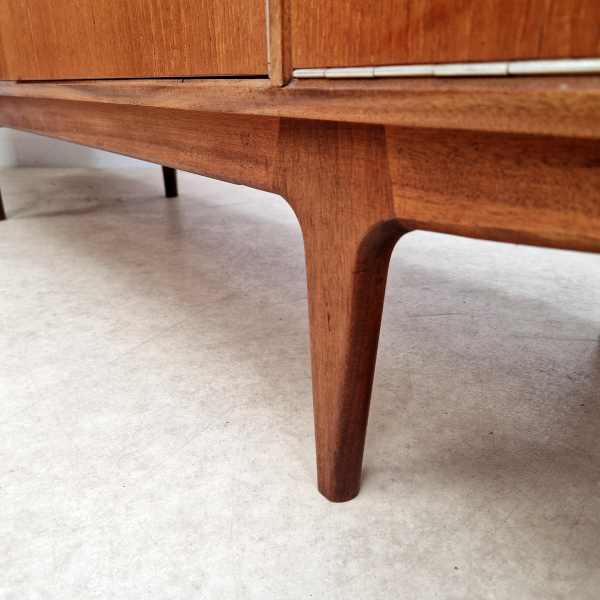 Tom Robertson for McIntosh Dunvegan Nordic Design Mid Century 1960s Teak Sideboard Credenza