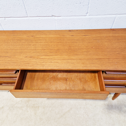 Avalon Vintage Mid Century Medium Teak Danish Design Desk Office Home